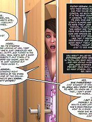 A couple of horny sluts is hunting for good 3d pussy pounding