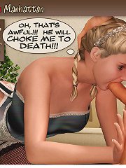 Evil mistress and master nonstop bangs a bound girl in a room