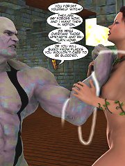 Amazing 3d xxx pics with horny girls trapped and fucked by evil monsters